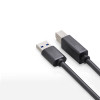 0.5M Black USB 3.0 AM to BM Cable 5Gbps