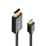 0.5M Mini Displayport 1.2 to HDMI Cable Supports 4K 30Hz