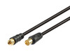 10M TV Antenna Cable PAL Male to F-Type Male