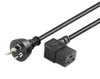 2M Aust 15A 3Pin Plug to Right Angle IEC C19 Power Cable