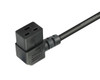 2M Aust 15A 3Pin Plug to Right Angle IEC C19 Power Cable