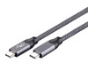 0.5M USB 3.2 GEN 2x2  Type-C M/M Cable supports 100W PD, 4K@60Hz Video, 20Gbps Data Transfer