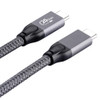 0.5M USB 3.2 GEN 2x2  Type-C M/M Cable supports 100W PD, 4K@60Hz Video, 20Gbps Data Transfer