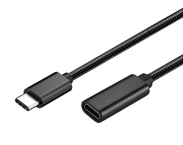 0.5M USB 3.2 GEN 2x2  Type-C M/F Extension Cable supports 100W PD, 4K@60Hz Video, 20Gbps Data Transfer