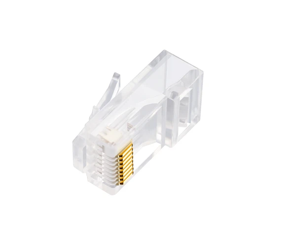 CAT6 Modular Connector  for solid conductor ( 2 Piece ) 100Pack