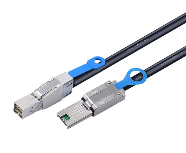 1M External Mini SAS HD SFF-8644 To Mini SAS26 SFF-8088 Cable