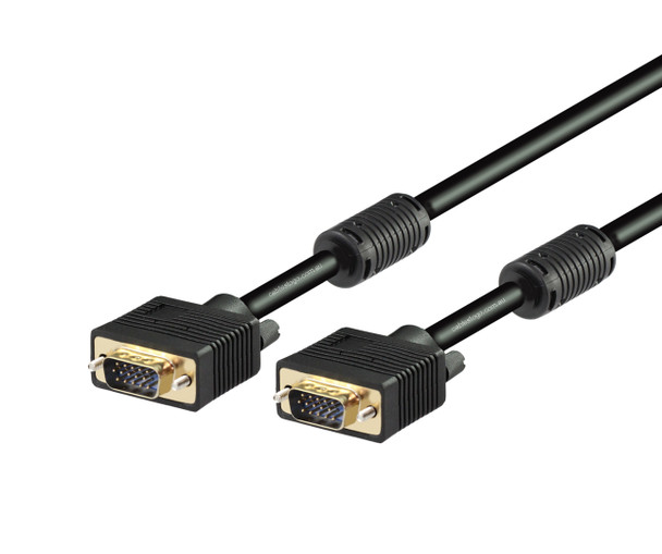 10M High Grade VGA Cable HD15M/M with Gold-Plated Connectors