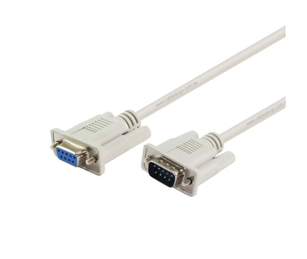 0.5M DB9M to DB9F RS232 Serial Data Cable