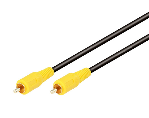 10M RCA to RCA Composite Video Cable with OFC