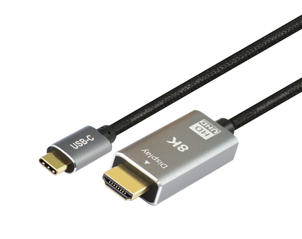 1M USB Type-C Male to HDMI 2.1 8K@60Hz Cable