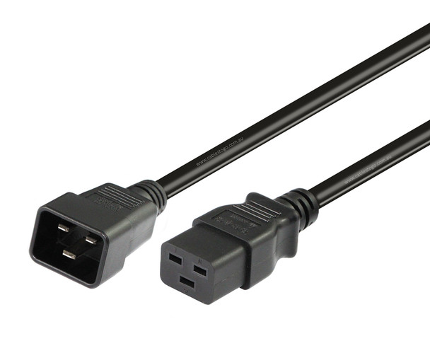 7.5M IEC C19 to IEC C20 Power Cable