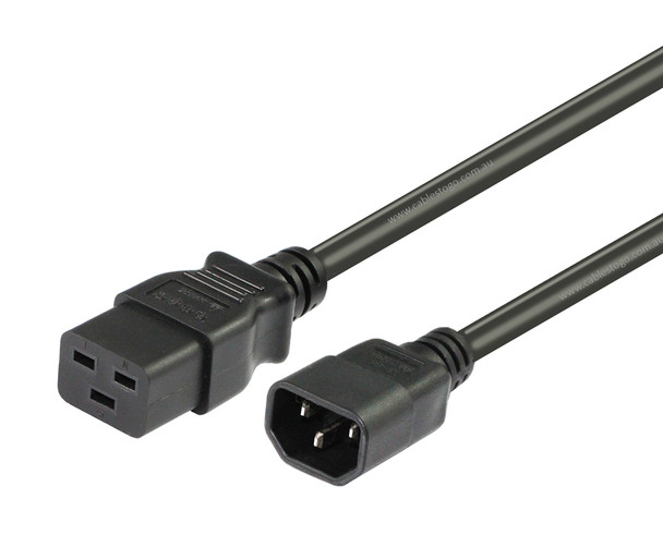 3M IEC C14 to IEC C19 Power Cable