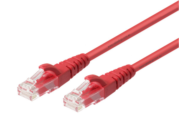 1M CAT6 UTP Patch cable in Red