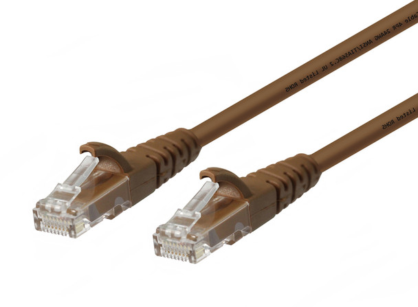 3M CAT6 UTP Patch cable in Brown