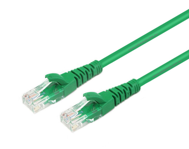 2M CAT5E UTP Patch cable in Green
