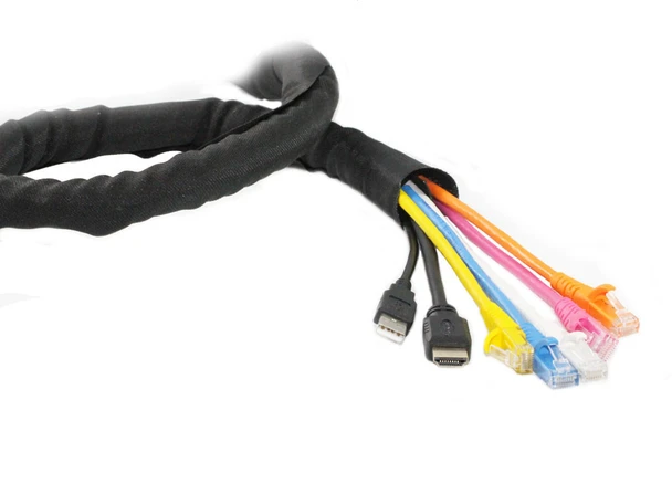 25M Roll of Self Closing Cable Wrap with 25mm Diameter