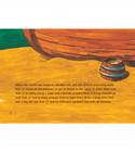 The Ark of Nuh illustrated Quran storybook inside page describing Prophet Nuh preparing the Ark and gathering believers and animals before the flood