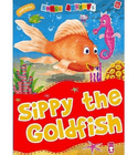 Sippy the Goldfish children's story book cover by Nalan Aktas Sonmez