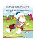 Story page showing Nasreddin Hodja receiving a letter from a relative