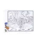 Tajweed City Series coloring activity page from the children's Tajweed workbook