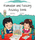 Ramadan and Fasting Activity Book cover by Aysenur Gunes with coloring and sticker activities for children