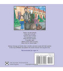 Back cover of We're Off to Make 'Umrah featuring story summary for children