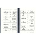Interior pages featuring Quranic Arabic verb forms and vocabulary tables