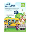 Allah Loves Me KG Level back cover showing Kids of the Ummah Islamic curriculum series