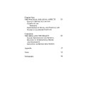 Second contents page listing political and legal aspects in Islam