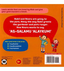 Back cover of I Say As-salamu 'Alaykum featuring book summary and Good Little Deeds series information