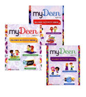 My Deen Islamic Activity Book set of 3 books for ages 2–11 by My Deen