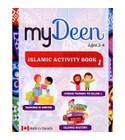 MyDeen Islamic Activity Book 1 for ages 2–4 front cover