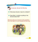 ICO Islamic Studies Grade 2 Part 2 student activity about khushoo in Salah and group discussion