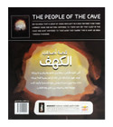 Back cover image of the book "The People of the Cave اصحاب الكهف"