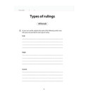 Safar Islamic Studies Workbook 5 Types of Rulings worksheet explaining Islamic rulings
