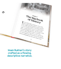 inside page images of the book "The Story of Imam Bukhari"