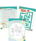 Inside pages image of the book  "Eid El-Fitr Coloring Activity Book"