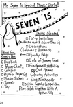 Inside page image of the book "Seven Is Special" by Shagufta Malik