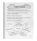 ICO Islamic Studies Workbook Grade 3 Part 2 public property lesson page