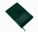 Luxury Hardback 'Bismillah' Journal – Green Vegan Leather Keepsake for Inspired Writing