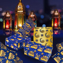 Eid Mubarak Wrapping Paper Roll – Elegant Patterned for Festive Gifting