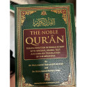 Front cover image of the The Noble Quran Transliteration in Roman Script (English Translation & Meaning)