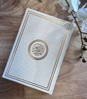 The Holy Quran and its translation into English Silver Hardcover Medium Size