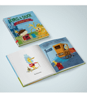Ilyas & Duck Zakat Tale interior illustration featuring Duck on an underground adventure