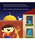 Ilyas & Duck Ramadan Joy illustrated Ramadan story page with friends and family