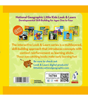 National Geographic Little Kids Look & Learn Things That Go book back cover and early learning series