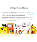 Goodnight Stories from the Lives of the Sahabah illustrated story about Ali and justice