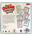 Quran Knowledge Game back cover showing Quran knowledge cards, game contents and instructions
