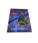 Disney Pixar Coco Super Coloring book cover for kids