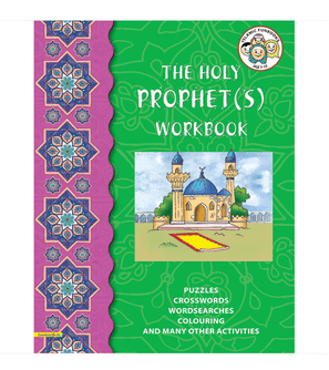 Front cover image of the book My Holy Prophet ﷺ Workbook